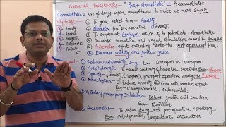 General Anaesthetics Part 01 Pre Anaesthetics Drugs  General Anaesthetics  Anaesthetics Types [upl. by Schapira]