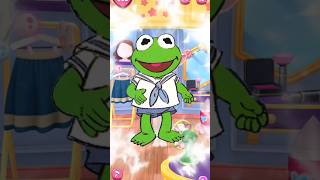 Kermit the Frog Makeover by My Talking Angela 2 cosplay angela2 [upl. by Yks]