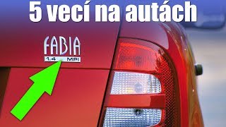 5 vecí na autách ktorým nerozumiem Fakt  volanttv [upl. by Kory]