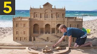 Top 5 Impressive Sand Castles [upl. by Willamina]