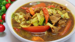 RESEP TONGSENG DAGING SAPI IDUL ADHA [upl. by Llewkcor691]