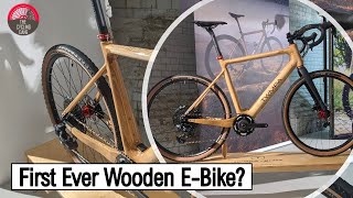 First Ever Wooden Electric Gravel Bike Twmpa Cycles  Rouleur Classic Live [upl. by Ymme]