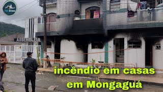 IncÃªndio em MongaguÃ¡ bairro pedreira hoje pela manhÃ£ [upl. by Bergeron692]