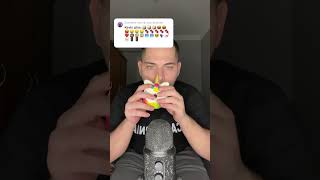 ASMR EMOJI CHALLENGE 🥥🤬🤑🍫❤️🍩😱🥶😎🗣️💅🏻🦷📱 [upl. by Ahsieni]