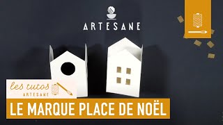 TUTO  Comment réaliser un marque place pour votre table de Noël [upl. by Aurelia912]