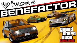 Evolution of Benefactor 1955  2022 Only Sports and Sedans Part 1  GTA 6 and GTA 5 Online GTA IV [upl. by Anjela]