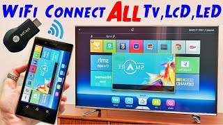 AnyCast HDMi How To Connect Smartphone To TV LED TV HDTV [upl. by Gitlow]