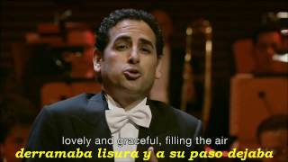 Juan Diego Flórez LA FLOR DE LA CANELAletra subtituladaPERÚ 2016 [upl. by Ylak133]