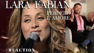 Lara Fabian  Perdere L Amore REACTION [upl. by Tamqrah638]