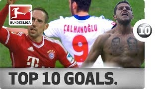 Top 10 Goals  Season 201314 [upl. by Esinert]