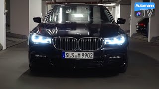 2016 BMW 730d  LASER Light Testdrive 60FPS [upl. by Marrilee]