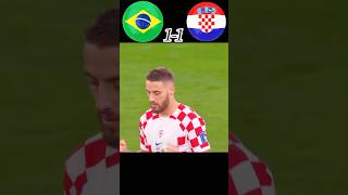 Brazil vs Croatia imagnary penalty shootout world cup soccer sports football [upl. by Giwdul257]