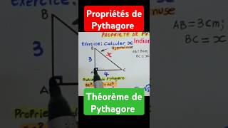 Propriétés de Pythagore théorème de Pythagore indiamaroo movies short [upl. by Gorlicki]