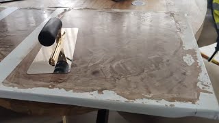 NEW MARMORINO TOOLS VENETIAN PLASTER VENETIAANS STUCWERK knauf [upl. by Anasus310]