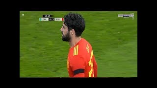 Isco Alarcon vs Germany Friendly 24032018 1080i [upl. by Cathey]