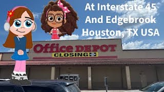 Office Depot Shutting Down at 45 amp Edgebrook [upl. by Nie]