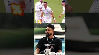 Mohammed Siraj fight with James Anderson 😡 ll Short ll 🏏 [upl. by Ennayt]