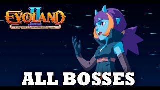 Evoland 2  All Bosses With Cutscenes HD [upl. by Lebanna]