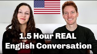 15 HOUR English Conversation Lesson [upl. by Admana]