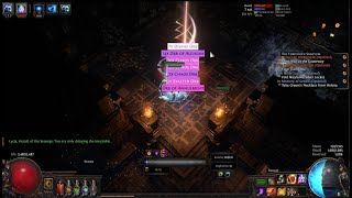 POE 325 40 divine Assassin Full Sanctum Run [upl. by Cressler441]