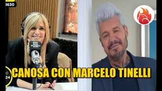 Viviana Canosa habla con Tinelli luego de tratarlo de mercenario en su programa [upl. by Tteraj114]