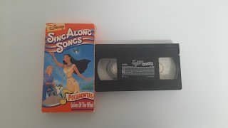 Full VHS Disneys Sing Along Songs Colors of the Wind [upl. by Pedrick]