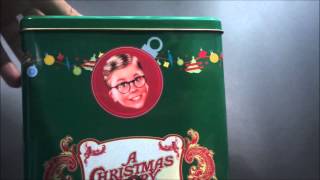 A Christmas Story Ultimate Collectors Edition Bluray Tin  Unboxing [upl. by Leimad50]