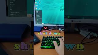 keyboard shortcuts how to shut down computer from keyboard hamzainfo [upl. by Yur]