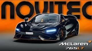 Cardon Fiber Loaded BeautyMcLaren765 LT Spider by Novitec 4K [upl. by Ballinger]