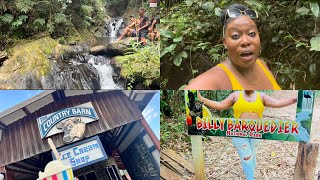 Things to do in Belize  I hiked for 15 minutes and found this beautiful waterfall  Antho’s vlogs [upl. by Ettennaej]