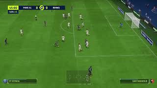 Gameplay FC 24  Paris SaintGermain  Stade Rennais  Ligue 1  20242025 [upl. by Schouten767]