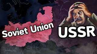 Can Communist Germany Form the SOVIET UNION  HOI4 [upl. by Analla]