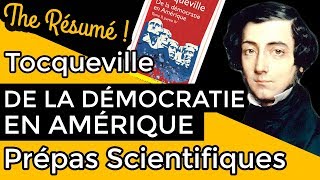 De la démocratie en Amérique de Tocqueville  RÉSUMÉ spécial Prépa Scientifique [upl. by Fillander]