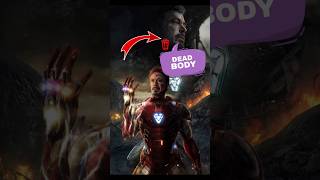 What happened to the body of Tony Stark after his death in Endgame shorts [upl. by Wernsman]