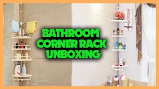 Bathroom Corner Rack Unboxing Review  Bathroom Corner Rack Price in Bangladesh [upl. by Falconer]