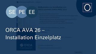 ORCA AVA 26  Installation Einzelplatz [upl. by Yaner]