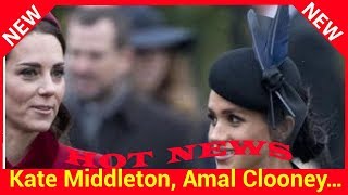 Kate Middleton Amal Clooney… Qui seront les invités de la baby shower de Meghan Markle [upl. by Buffy]