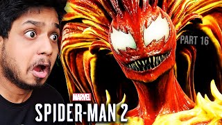 MJ INFECTED BY VENOM MJ vs PETER BOSS FIGHT  SpiderMan 2 Gameplay in Hindi  Part 16 [upl. by Korenblat]