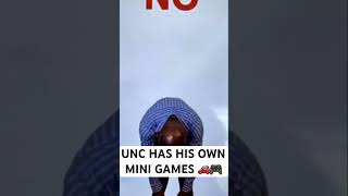 UNC HAS HIS OWN MINI GAMES 🚗🎮 [upl. by Eidas]