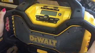 DeWALT DCR027  DeWALT radio  DeWALT radio DAB  DeWALT Baustellenradio DAB [upl. by Roselba508]