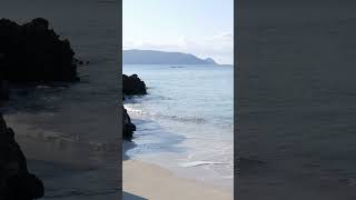 Soft Bubbling Ocean Waves at Elafonisi Beach Nature Sounds Video [upl. by Alyks752]