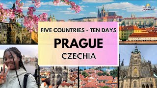 TRAVEL VLOG  5 COUNTRIES IN 10 DAYS  Prague Czechia [upl. by Anitirhc]