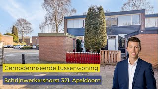 Schrijnwerkershorst 321 Apeldoorn  Buurman Makelaardij Apeldoorn [upl. by Nnanaej]