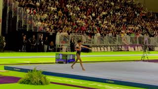 Europei di Ginnastica Artistica Femminile 2024 Rimini  Finale Corpo Libero Junior [upl. by Akemahs16]