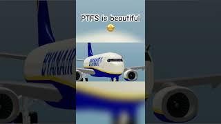 PTFS is beautiful airplane ✈️ aviation aviation aircraft landing [upl. by Burris]