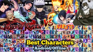 New Jujutsu Kaisen X Naruto Mugen V2 Full Charcters Game Android 2024 [upl. by Asnarepse]