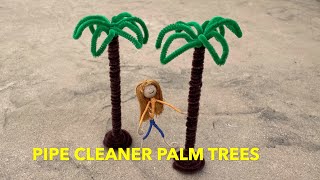 Pipe Cleaner Palm Tree  Miniature Trees [upl. by Audwin]