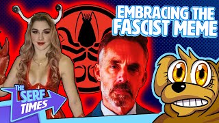 HAIL LOBSTER Jordan Peterson and Mikhaila Peterson embrace the Fascism comparison [upl. by Lucine]