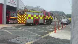 Mitchelstown Fire Station Turnout to Apartment Fire [upl. by Pfaff463]