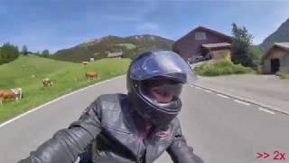 Jaunpass mit HarleyDavidson [upl. by Maurili]